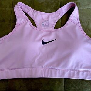 Pink Nike Dri-Fit Sports Bra Size: XL